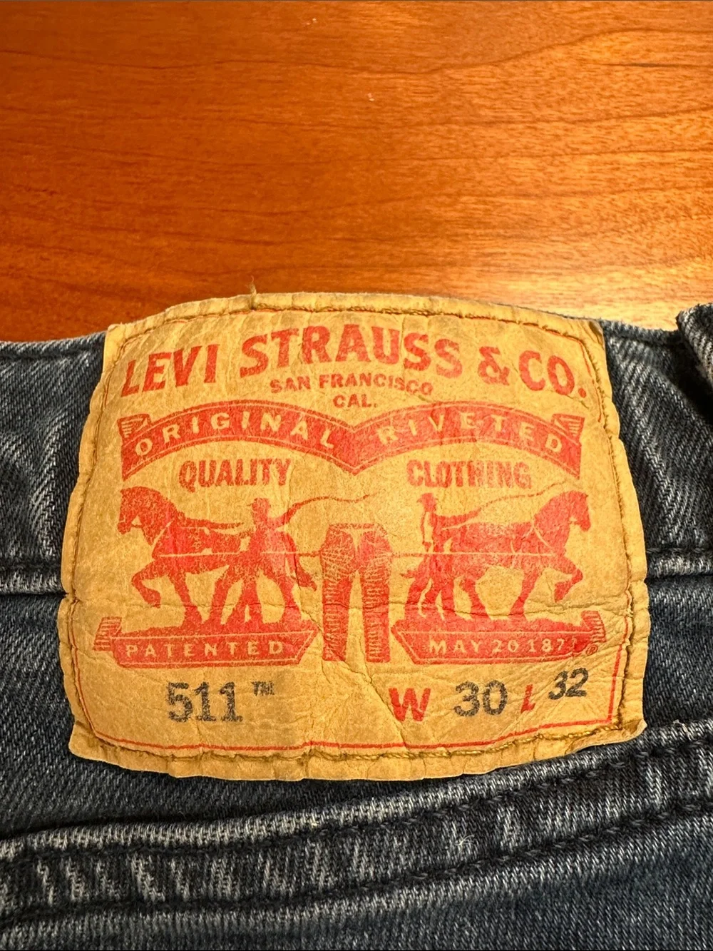 Levi's Slim Straight Men's Jeans in Deep Blue